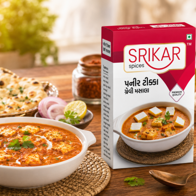 Paneer Tikka Masala (પનીર ટીક્કા મસાલા)